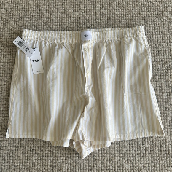 TNA Women's Shorts - Light Blue and Cream - Picture 3 of 3